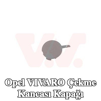 VAN WEZEL Çekme kancası kapağı Ön — 2016 Opel Vivaro