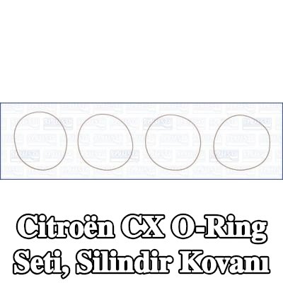 AJUSA O-Ring Seti, silindir kovanı — Citroën Cx