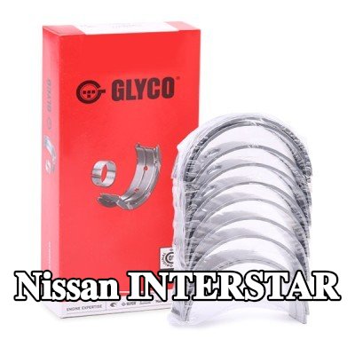 GLYCO محمل العمود المرفقي من سبائك الألومنيوم على قاعدة فولاذية — Nissan Interstar