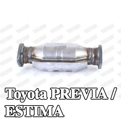 WALKER المحول الحفاز مع أجزاء التثبيت — 1990 Toyota Previa / Estima