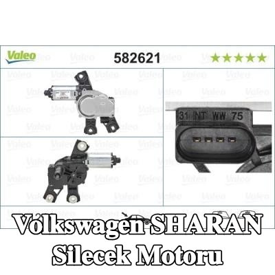 VALEO Silecek motoru Arka, 12V — Volkswagen Sharan