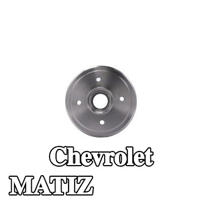 HELLA أسطوانة الفرامل للمحور الخلفي, 205mm, مع محور العجلة, بدون محمل عجلة, بدون مسامير عجلة — Chevrolet Matiz