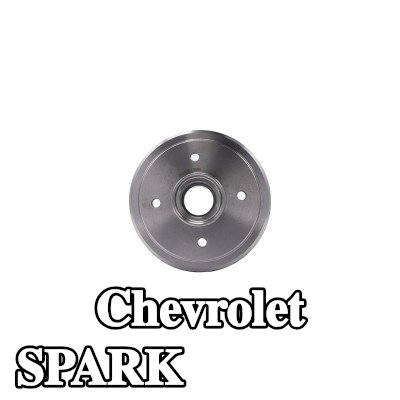 HELLA أسطوانة الفرامل للمحور الخلفي, 205mm, مع محور العجلة, بدون محمل عجلة, بدون مسامير عجلة — 2002 Chevrolet Spark