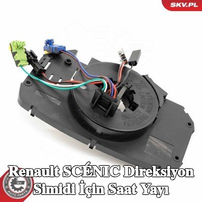 ESEN SKV Direksiyon simidi için saat yayı — 2003 Renault Scénic