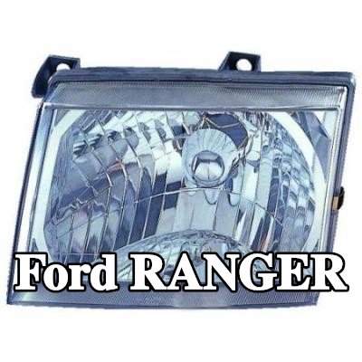 ABAKUS المصباح الأمامي الأيسر, H4, بدون لمبة — 2002 Ford Ranger