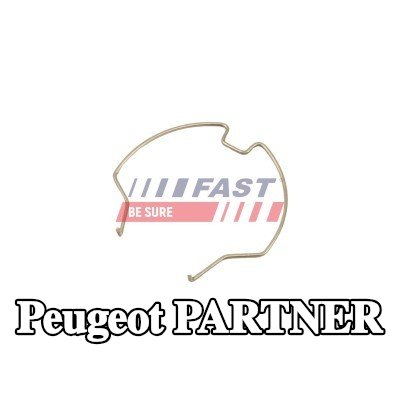 FAST مشبك تثبيت، خرطوم هواء الشاحن — Peugeot Partner