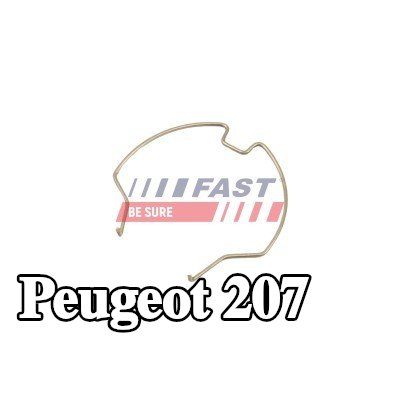 FAST مشبك تثبيت، خرطوم هواء الشاحن — Peugeot 207