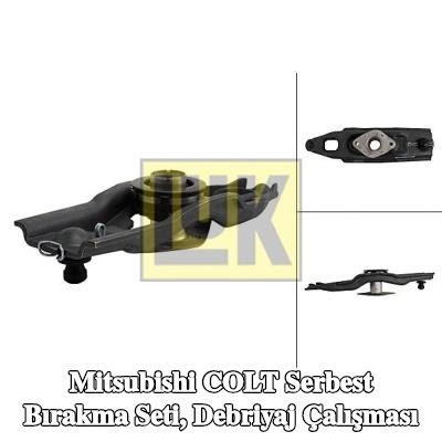 LuK Serbest bırakma seti, debriyaj çalışması — Mitsubishi Colt
