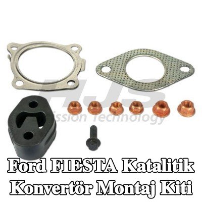 HJS Katalitik konvertör montaj kiti — 2012 Ford Fiesta