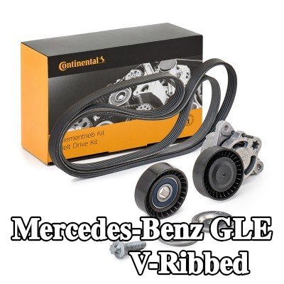CONTITECH مجموعة أحزمة V-Ribbed — 2019 Mercedes-Benz Gle