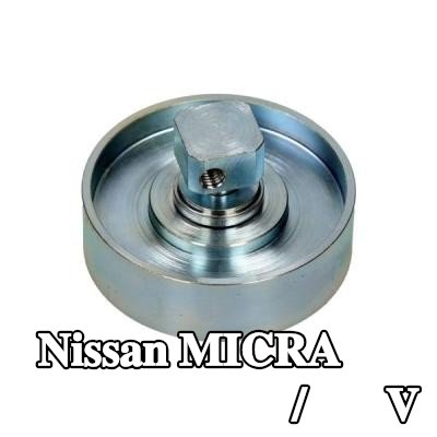 MAXGEAR بكرة الانحراف/التوجيه, V-ribbed belt Outer Diameter: 84mm — 1995 Nissan Micra