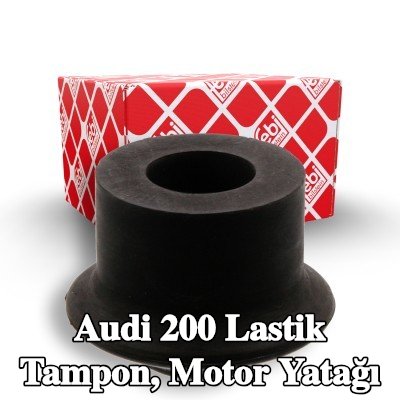 FEBI BILSTEIN Lastik tampon, motor montajı Ön — Audi 200