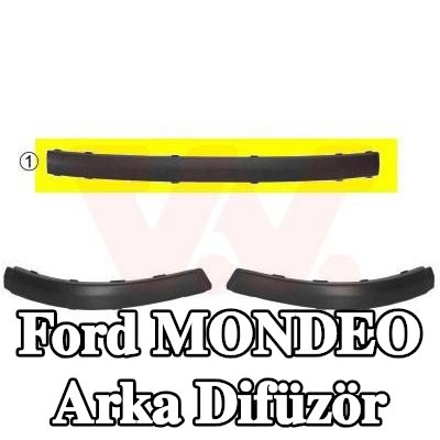 VAN WEZEL Arka difüzör — Ford Mondeo