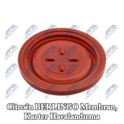 NTY Membran, karter havalandırma — 2012 Citroën Berlingo