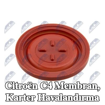 NTY Membran, karter havalandırma — 2012 Citroën C4
