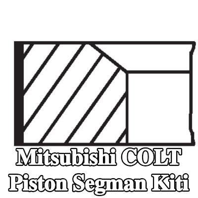 MAHLE Piston Segman Kiti — Mitsubishi Colt