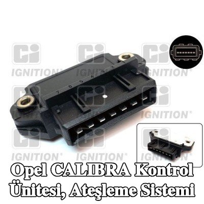 QUINTON HAZELL Kontrol ünitesi, ateşleme sistemi — Opel Calibra