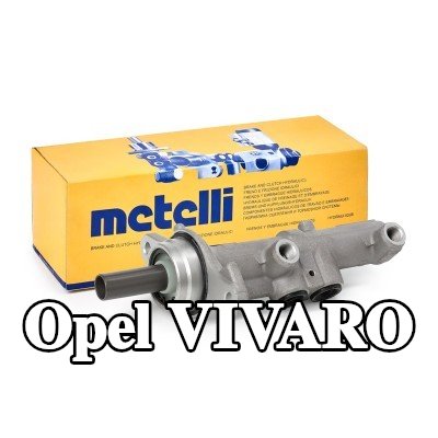 METELLI المضخة الرئيسية للفرامل — 2016 Opel Vivaro