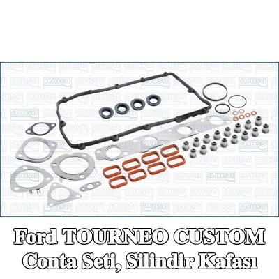 AJUSA Conta seti, valf gövdesi contalı silindir kafası, silindir kafası contası olmadan — 2012 Ford Tourneo Custom