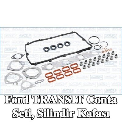 AJUSA Conta seti, valf gövdesi contalı silindir kafası, silindir kafası contası olmadan — Ford Transit
