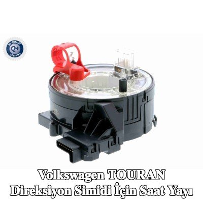 VEMO Direksiyon simidi Q+ için saat yayı, orijinal ekipman üreticisi kalitesi — 2003 Volkswagen Touran