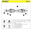 RIDEX Tahrik mili Ön Aks Sol, 629mm — Citroën Berlingo (2)