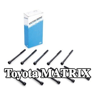 REINZ مجموعة البراغي, رأس الأسطوانة M10, 148mm — 2002 Toyota Matrix