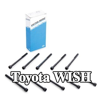 REINZ مجموعة البراغي, رأس الأسطوانة M10, 148mm — Toyota Wish