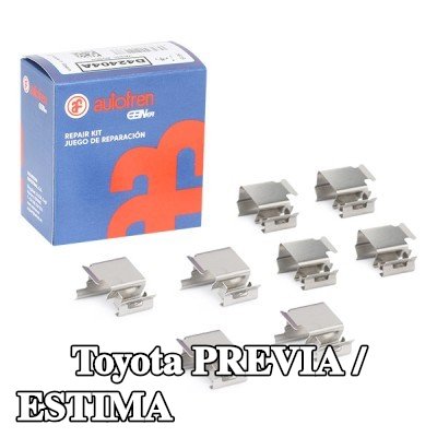 AUTOFREN SEINSA طقم تركيب وسادات الفرامل — Toyota Previa / Estima