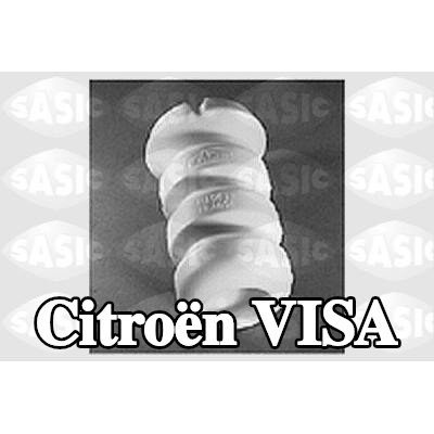 SASIC مخمد مطاطي, نظام التعليق المحور الأمامي — Citroën Visa