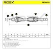 RIDEX Tahrik mili Ön Aks Sağ, 979mm — Renault Vel Satis (7)
