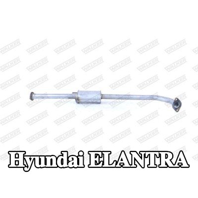 WALKER كاتم الصوت الأوسط 1236mm, مع أنبوب, بدون قطع التثبيت — Hyundai Elantra