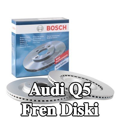BOSCH Fren diski Dış Çap: 330mm, Havalandırmalı, Kaplamalı — Audi Q5