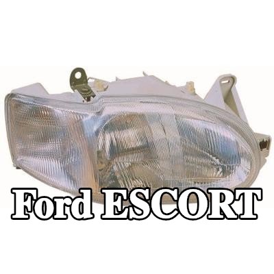 ABAKUS المصباح الأمامي الأيسر, H4, PY21W, W5W, بدون لمبة — Ford Escort