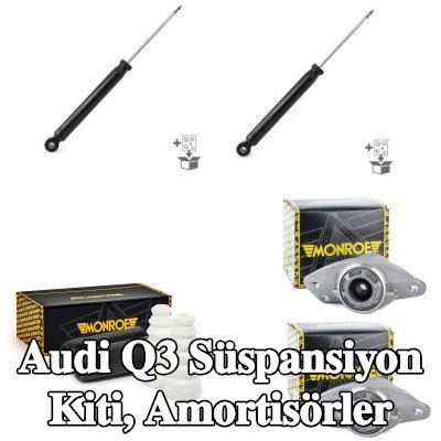 MONROE Süspansiyon kiti, amortisörler — 2012 Audi Q3