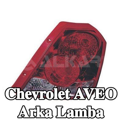 ALKAR Arka lamba Sağ, ampul yuvası olmadan — 2004 Chevrolet Aveo