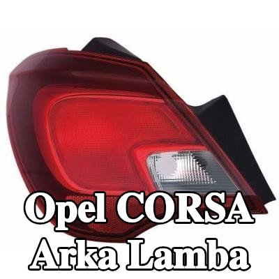ABAKUS Arka lamba — 2014 Opel Corsa
