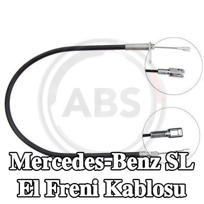 A.B.S. El freni kablosu 1014mm — 2000 Mercedes-Benz Sl
