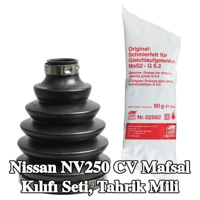 FEBI BILSTEIN CV Mafsal Kılıfı Seti, tahrik mili — Nissan Nv250