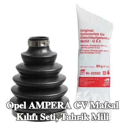 FEBI BILSTEIN CV Mafsal Kılıfı Seti, tahrik mili — 2012 Opel Ampera