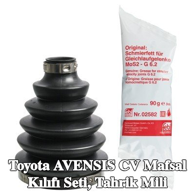FEBI BILSTEIN CV Mafsal Kılıfı Seti, tahrik mili — 2003 Toyota Avensis