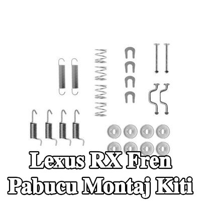 BOSCH Fren pabucu montaj kiti — 2002 Lexus Rx
