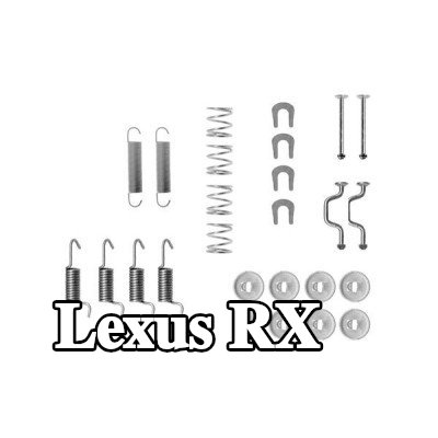 BOSCH طقم تركيب أحذية الفرامل — 2000 Lexus Rx
