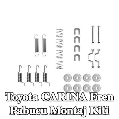 BOSCH Fren pabucu montaj kiti — 1990 Toyota Carina