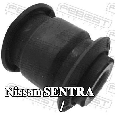 FEBEST جلبة الذراع الخلفي / ذراع التعليق الأيسر, الخلفي, المحور الخلفي — 2000 Nissan Sentra