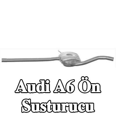 VEGAZ Ön susturucu orta — Audi A6