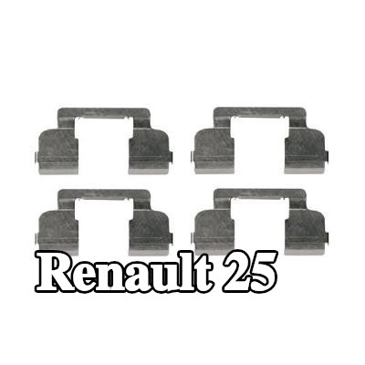 BOSCH طقم تركيب وسادات الفرامل — Renault 25
