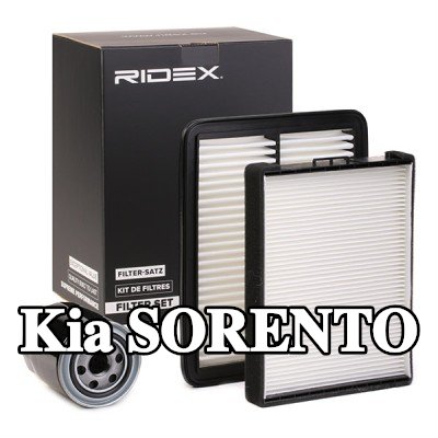 RIDEX مجموعة الفلاتر — 2002 Kia Sorento
