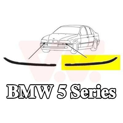 VAN WEZEL إطار المصباح الأمامي الأيسر — BMW 5 Series