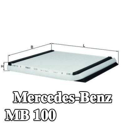 MAHLE مرشح حبوب اللقاح Particulate Filter — Mercedes-Benz Mb 100